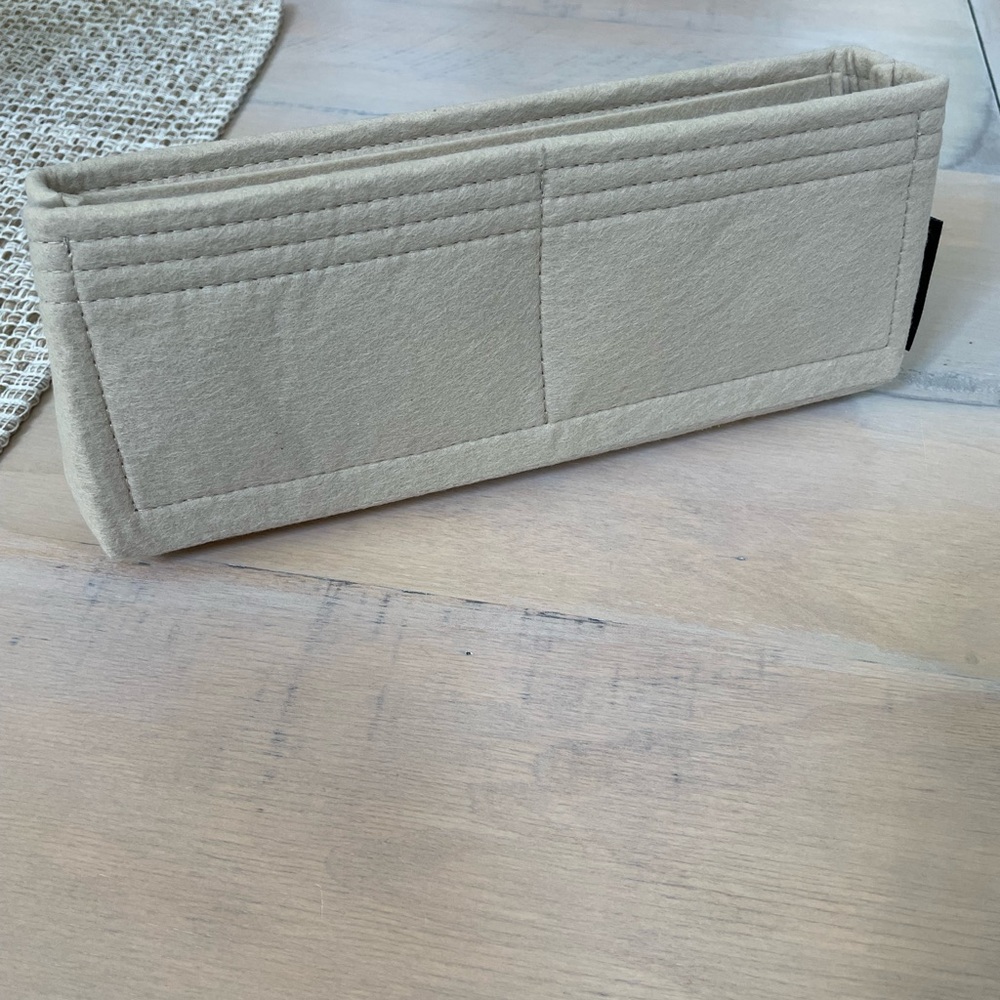 Handbag Organizer made to fit Louie Vuitton favorite MM beige felt
